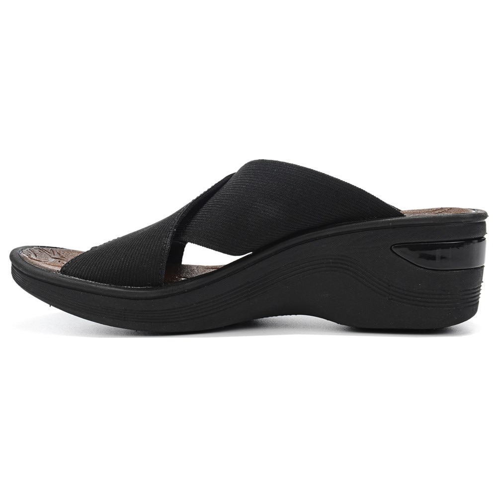 Bzees sales black sandals