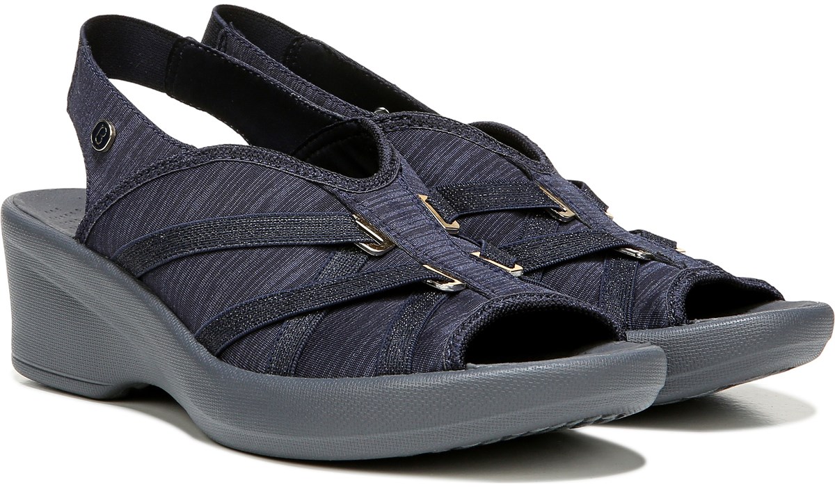 Washable Firefly Sandal in Navy | Bzees