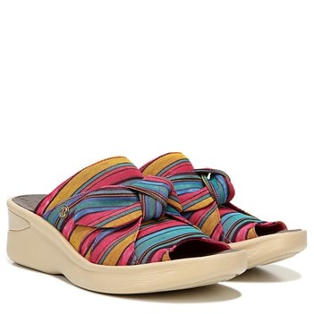 Bzees Smile Wedge Sandal | Washable Womens Sandals